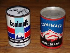 2 boites tonimalt mont blanc en metal