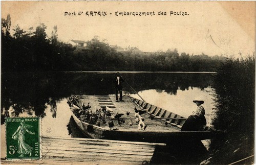 Cpa port artaix - port, d'artaix