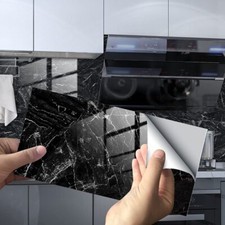 Stickers carrelage marbré