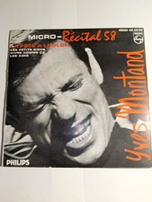 EP YVES MONTAND Récital 58 "la fête à Loulou"VG++/VG++N°1