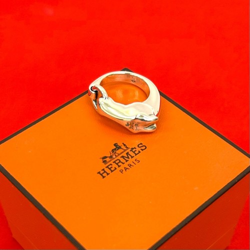 Bague galop hermes - hermes, argent