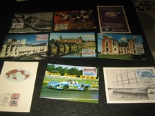 lot 9 cartes 1 er jour 1973