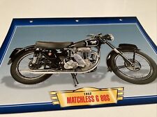 Matchless 500 G80S 1952 fiche