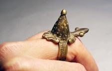 Bague amulette zoomorphe