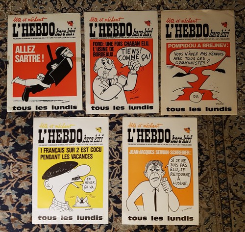 Lot affiches kiosque - kiosque, de