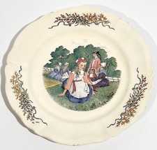 Assiette Sarreguemines Décor