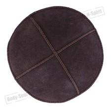 Kippa en cuir MARRON yarmoulke
