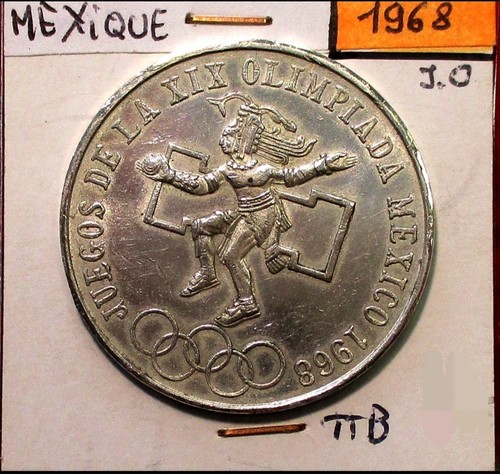 Mexique pesos 1968 - 25,