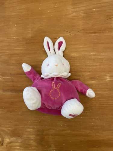Doudou peluche lapin boule - o/,