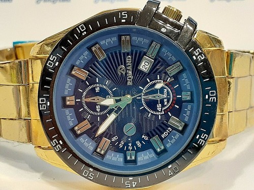 Men gold stainless steel - men's,