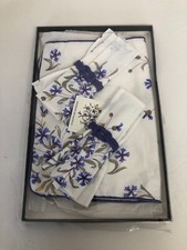 Coffret Cadeau Neuf Set de table + serviettes Barbeaux Coton France (DIV042)