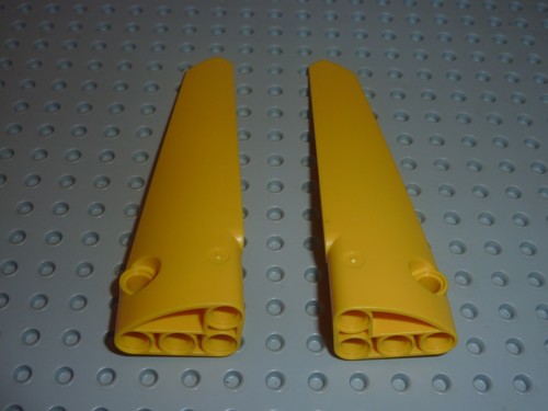Lego yellow technic - yellow, panel