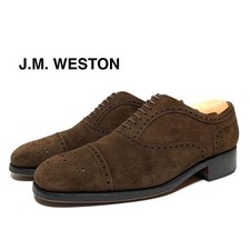 J.M. Weston Mens Semi-Brogue
