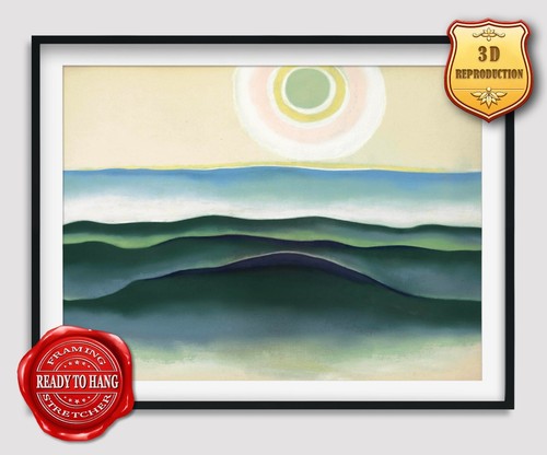 Georgia keeffe sun water - sun,