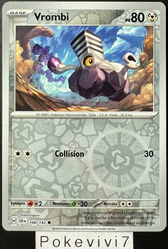 Carte pokemon vrombi - vrombi, 108/142