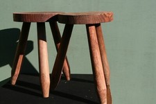 lot de 2 tabourets en bois de montagne. **