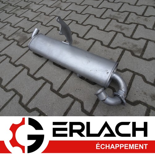 Silencieux arriere pour smart - arriere,