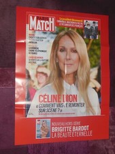 CELINE DION / AFFICHE 80 X 60 / PARIS MATCH / 2024