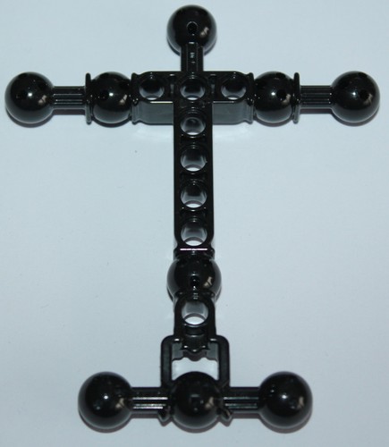 Lego black hero factory torso - hero,