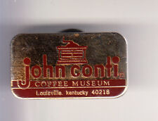 RARE PINS PIN'S .. ALIMENT FOOD CAFE COFFEE MOULIN MUSEE MUSEUM CONTI USA ~CJ