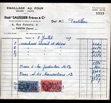 PANTIN (93) USINE / EMAILLAGE