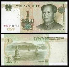 CHINE - Billet 1 yuan 1999 *