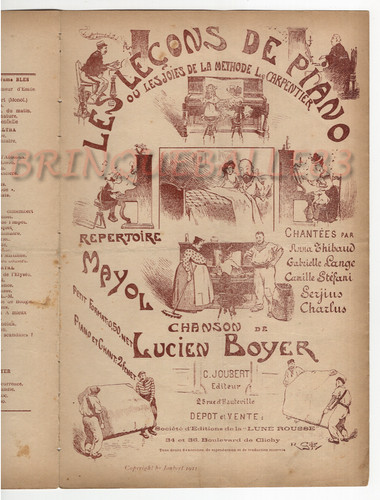 Mayol pub partition - mayol, leÇons