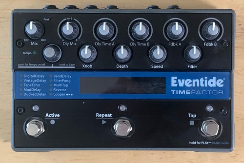 Timefactor dual delay pedal - dual,