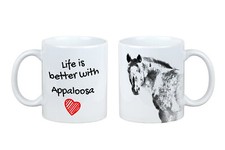 Appaloosa le mug avec un cheval la vie est meilleure Art-Dog