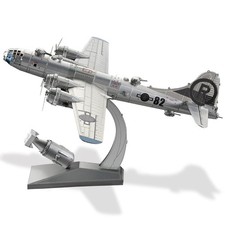 Puzzle 3D Metal Bombardier B-29 Superfortress Maquette Avion de Acier Inoxyda...