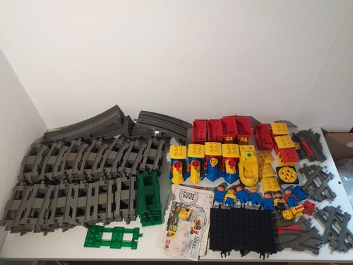 Lot duplo trains rails - duplo,