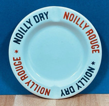 Ancien cendrier Noilly Dry Noilly Rouge Faïence Moulin des Loups