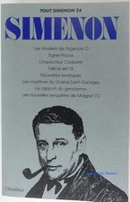 Tout Simenon, tome 24 (8 romans) - Simenon, Georges