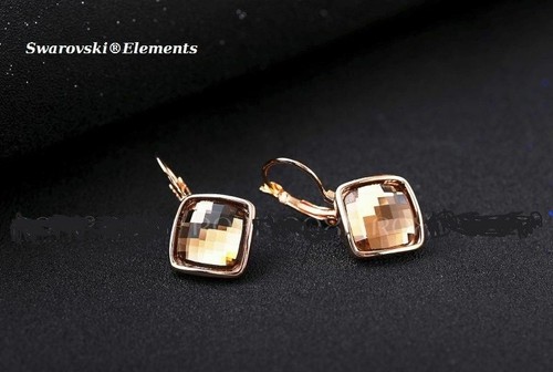 Boucles oreilles carrées - boucles, d'oreilles