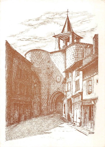 Cpm parthenay porte de - parthenay,