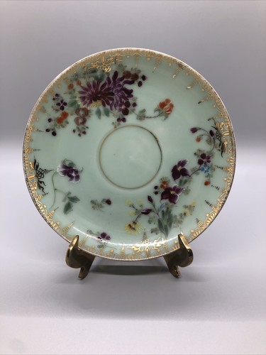 Fine bone saucer celadon china - celadon,