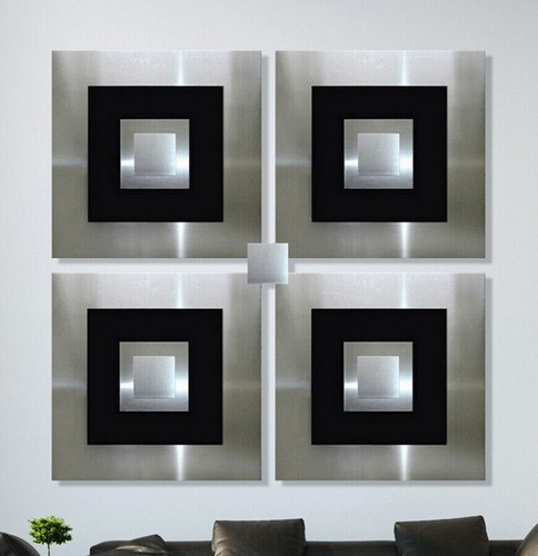 Abstrait métal image argent - abstrait,