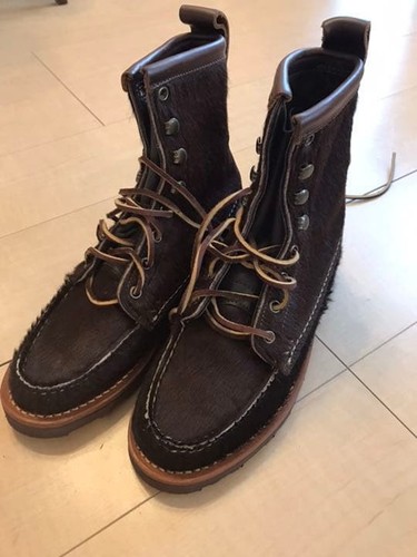 Yuketen boots leather brown - yuketen,