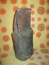 Retro Ancienne CLOCHE DE VACHE CHEVRE ? SONNAILLE en METAL DECOREE COEUR Savoie?