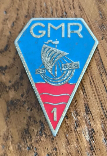 Insigne militaire gmr - militaire, 1°