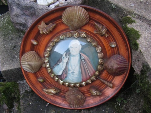 Ancienne assiette décorative - ancienne,