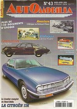 AUTOMOBILIA 43 CITROEN SM 1970