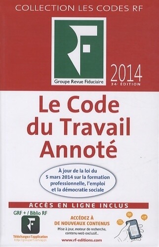 Code travail annoté - travail,