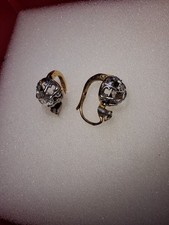 Boucles oreilles ancienne en - boucles, d'oreilles