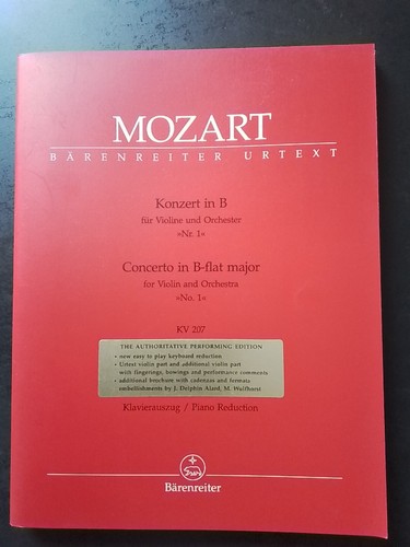 Partition mozart concerto - partition,