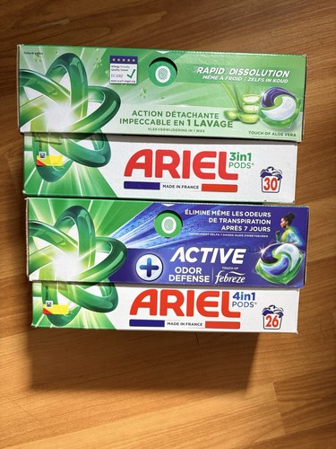 Lot boîtes lessive - boîtes, capsules