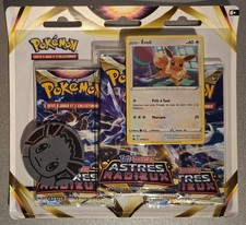 Pokemon Tripack EB10 Astres Radieux Evoli sous blister FR