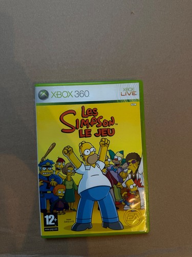 Xbox 360 simpson - xbox, jeu