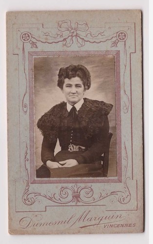 Cdv photo portrait femme - photo,