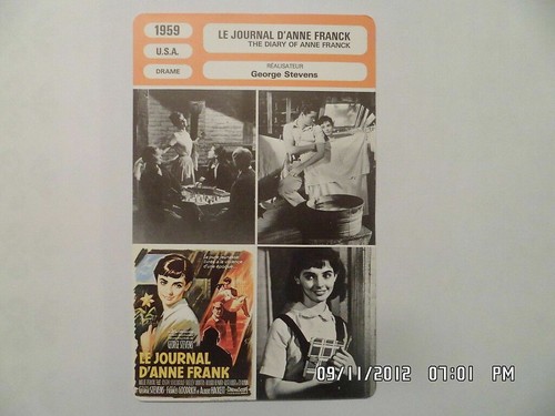 Carte fiche cinema - carte, 1959
